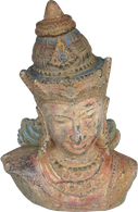 Rama head in cement. Size H30, L21, W13 cm. Price Exwork 72.000 IDR. Price FOB  5,70 usd excl packing. Order code CP027.