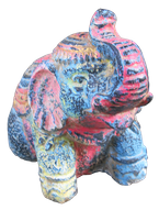 Elephant in cement. Size H20, L22, W13 cm. Price Exwork 48.000 IDR. Price FOB 3,85 usd excl packing. Art. code: CP068.