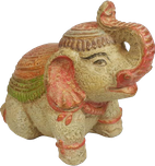 Elephant in cement. Size H20, L22, W13 cm. Price Exwork 48.000 IDR. Price FOB 3,85 usd excl packing. Art. code: CP069.