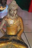 Sitting Buddha in cement. Size H32 cm. Price 81.250 IDR. Price FOB 6,45 usd excl packing. Art. code: CP092.