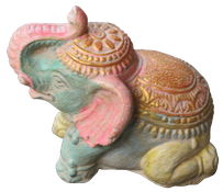 Elephant in cement. Size H20, L22, W13 cm. Price Exwork 48.000 IDR. Price FOB 3,85 usd excl packing. Art. code: CP108.