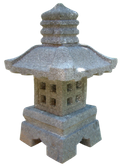 Garden Lantern Lavastone GL01. Size H58cm, L34cm, W34cm.  Price exwork 290.000 IDR