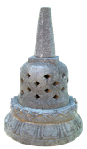 Garden Lantern Lavastone GL05. Size H48cm, D32cm. 