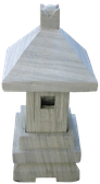 Garden Lantern Lavastone GL08. Size H60cm. 