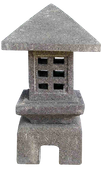 Garden Lantern Lavastone GL12— Size H40cm. 