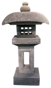 Garden Lantern Lavastone GL-1353-120. Size H120cm.