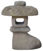 Garden Lantern Lavastone GL20. Size H40cm. 