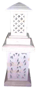 Garden Lantern Lavastone GL23. Size H100cm.  