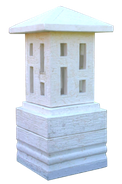 New GL 61(lime) - Lime stone New GL 31(lava) - Lava stone Size: H70, L30, W30 cm