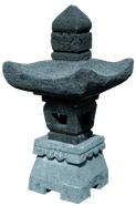 Garden Lantern Lavastone GL-AQ84-45. Size H45cm.  GL-AQ84-60. Size H60cm. 