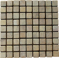 Parquet Mosaic 3 x 3cm Yellow Marble – Order code: PAM07A