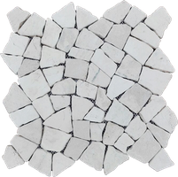 Puzzle Mosaic White Marble – Order code: PZMI-04-W