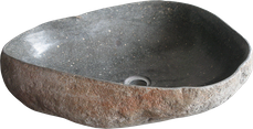Washbasin riverstone. Size Medium aprox. 60x50x15 cm. Code WRL. Price FOB 36,50 usd.