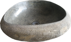 Washbasin riverstone. Size Medium aprox. 60x50x15 cm. Code WRL. Price FOB 36,50 usd.