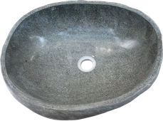 Washbasin riverstone. Size Medium aprox. 50x40x15 cm. Code WRM. Price FOB 28 usd.
