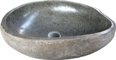 Washbasin riverstone. Size Medium aprox. 50x40x15 cm. Code WRM. Price FOB 28 usd.