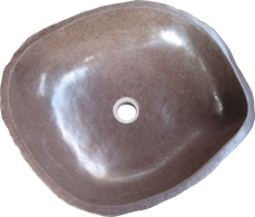 Washbasin riverstone. Size Medium aprox. 50x40x15 cm. Code WRM. Price FOB 28 usd.