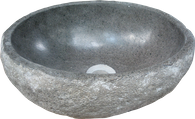 Washbasin riverstone. Size Medium aprox. max 35x35x15 cm. Code WRXS. Price FOB 19,00 usd.