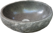 Washbasin riverstone. Size Medium aprox. max 35x35x15 cm. Code WRXS. Price FOB 19,00 usd.