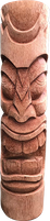 Tiki Coconut statue H 100cm, Diameter 25-27cm. Art. code TC002. Price FOB 22,40 usd. Tiki Coconut statue H 150cm, Diameter 25-27cm. Art. code TC003. Price FOB 35,20 usd. Tki coconut statue H 200 cm. Diameter 25-27 cm. Art.code TC003-2-3. Price FOB 48,85 usd.