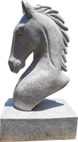 Terrazzo White horse. Art. code TZW004, size H64, L36, W25 cm - Price FOB 34,95 usd. Terrazzo Black horse. Art. code TZB004, size H64, L36, W25 cm - Price FOB 32,50 usd.