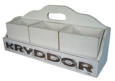 Wooden box (MDF)1638. Size H14,5cm, L32cm, W9cm. Text on 1 side. 