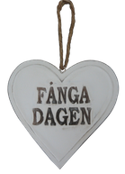 Wooden Heart (MDF) “CARPE DIEM” 1648—Size H16cm, L16cm, W1cm. 