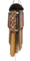 Bamboo windshime Giraffe. Art.code:BWZG007-11x11x45cm-Price FOB 1,20 usd. BWZG008-12x12x55cm-Price 1,75 usd. BWZG009-15x15x65cm-Price 2,10 usd. 