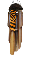 Bamboo windshime Tiger. Art.code:BWZT007-11x11x45cm-Price FOB 1,20 usd. BWZT008-12x12x55cm-Price 1,75 usd. BWZT009-15x15x65cm-Price 2,10 usd.