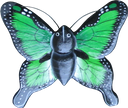 Magnet animal wood butterfly green. Art. code ZM032. Size L 7 cm H 6,5 cm. Price FOB 0,33 usd. Art. code ZM036. Size L 9,5 cm, H 8 cm. Price FOB 0,38 usd.