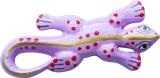 Art. code ZM018. Magnet animal wood Gecko. Size L 10 cm H 4 cm. Price FOB 0,25 usd.